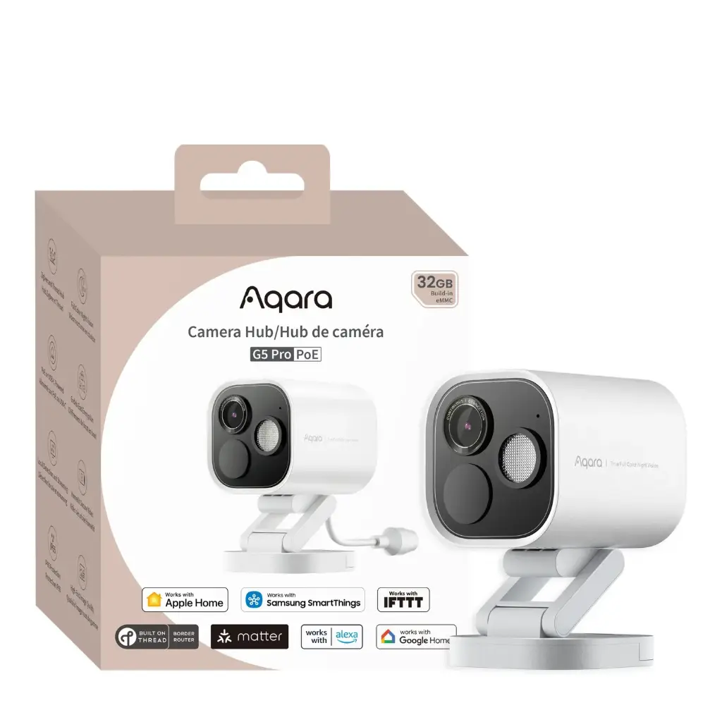 Aqara Camera Hub G5 Pro White (Zigbee, PoE)