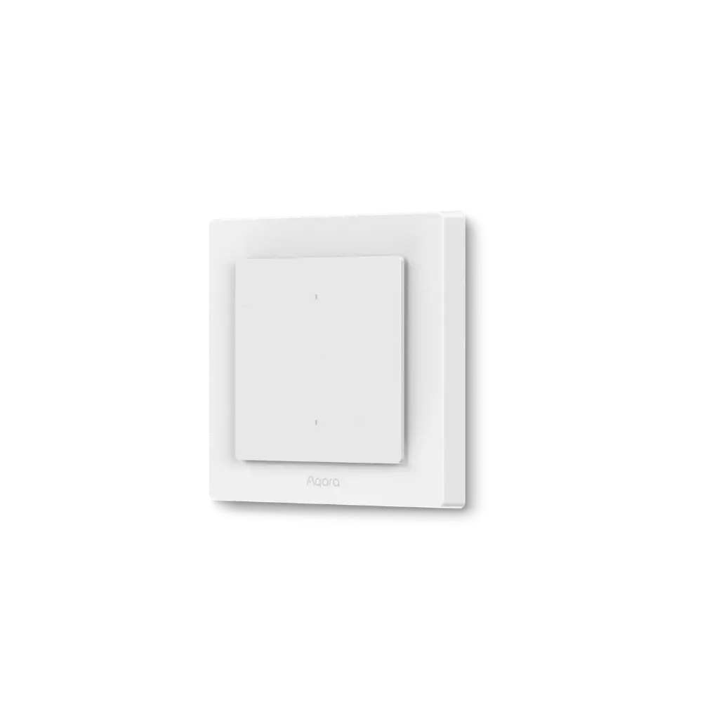 Aqara Light Switch H2 EU 2 Buttons, 1 Channel, Offline (Zigbee, Matter over Thread)
