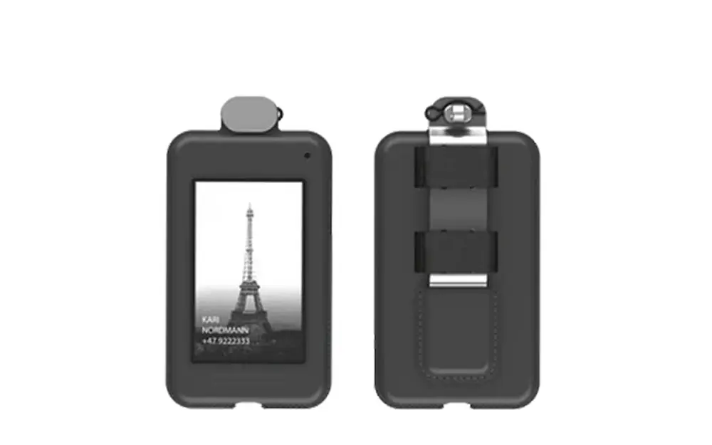 BagID Attachment Casing BagID 2 Vegan Black Matt