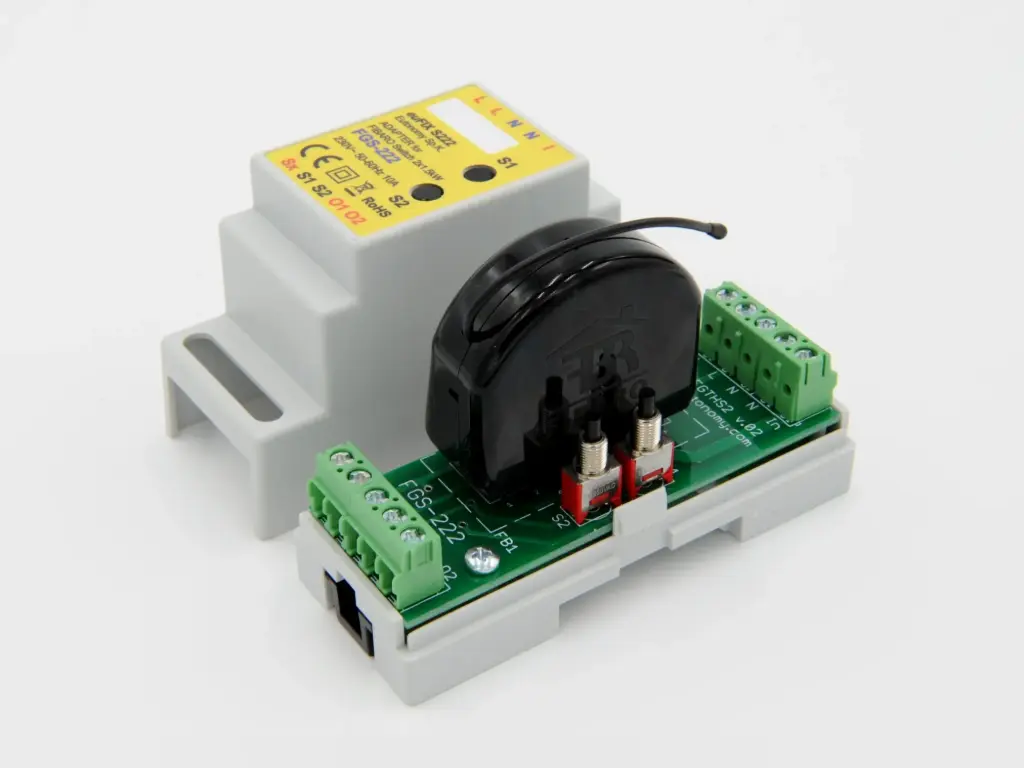 Eutonomy - euFIX S224 DIN adapter (with button)