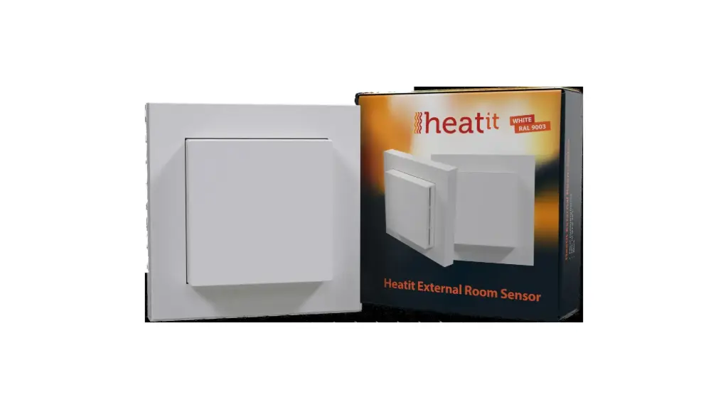 Heatit External Room Sensor (White RAL 9003)