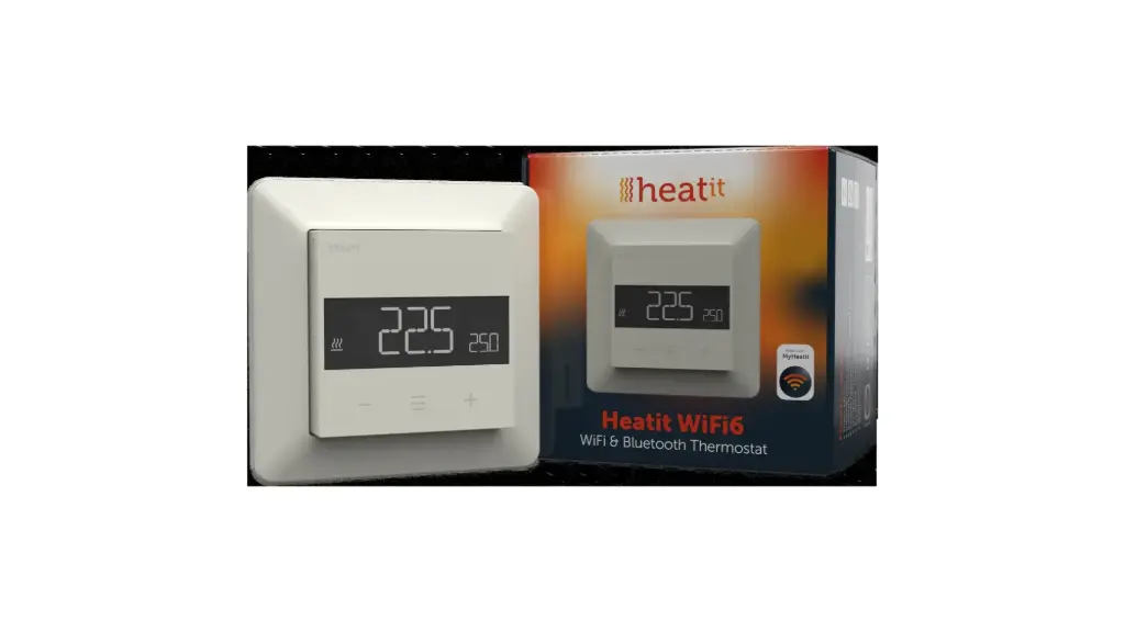 Heatit WiFi6 Thermostat (White RAL 9010)