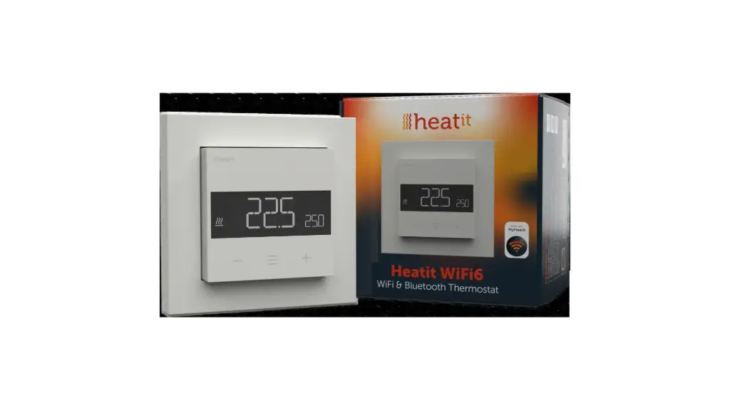 Heatit WiFi6 Thermostat (White RAL 9003)