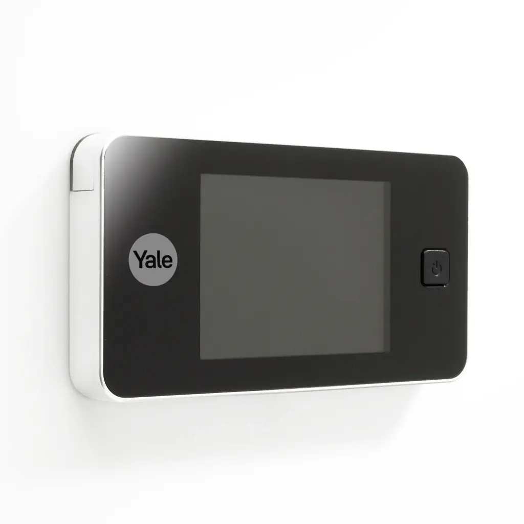 Yale Digital Door Spy DDV 500, 3, 2" Display White