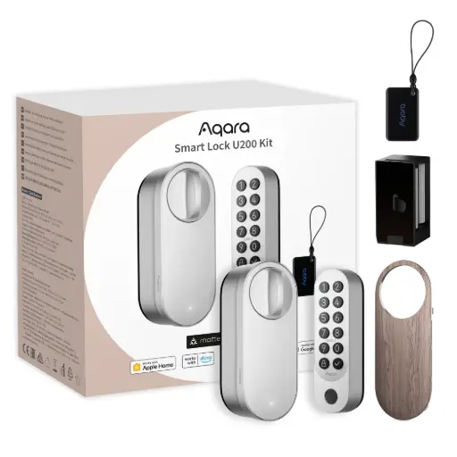 Aqara Smart Lock U200 KIT Silver (Matter over Thread)