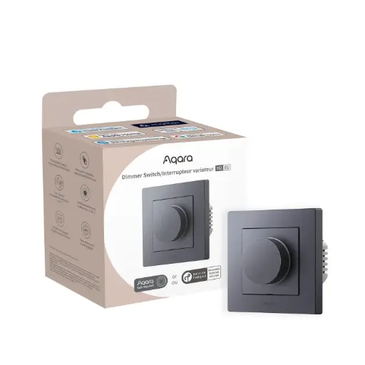 Aqara Dimmer Switch H2 EU Grey (Zigbee, Matter over Thread)