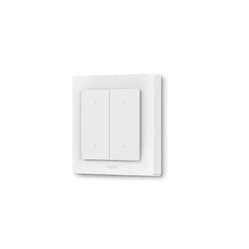 Aqara Light Switch H2 EU 4 Buttons, 2 Channels, Offline (Zigbee, Matter over Thread)