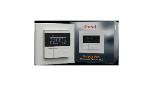 Heatit Pro Thermostat (White RAL 9003)