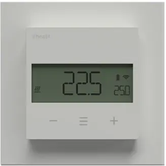 Heatit Z-Temp3 Battery-operated Thermostat 800 series (White RAL 9003)
