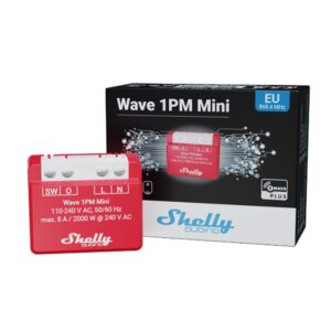 Реле Shelly Qubino Wave 1PM Mini
