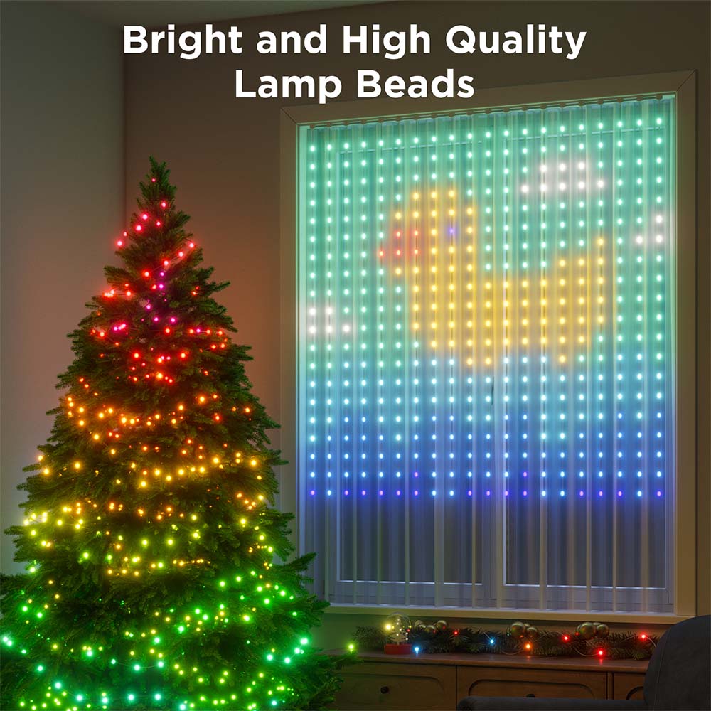 Светильник Govee Curtain Lights Netflix (1,5x1,5m) — изображение 6