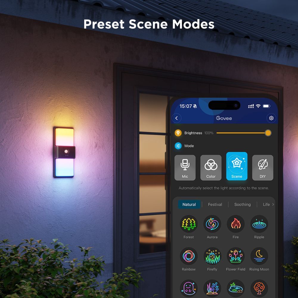 Govee Smart Outdoor Wall Light - Image 2