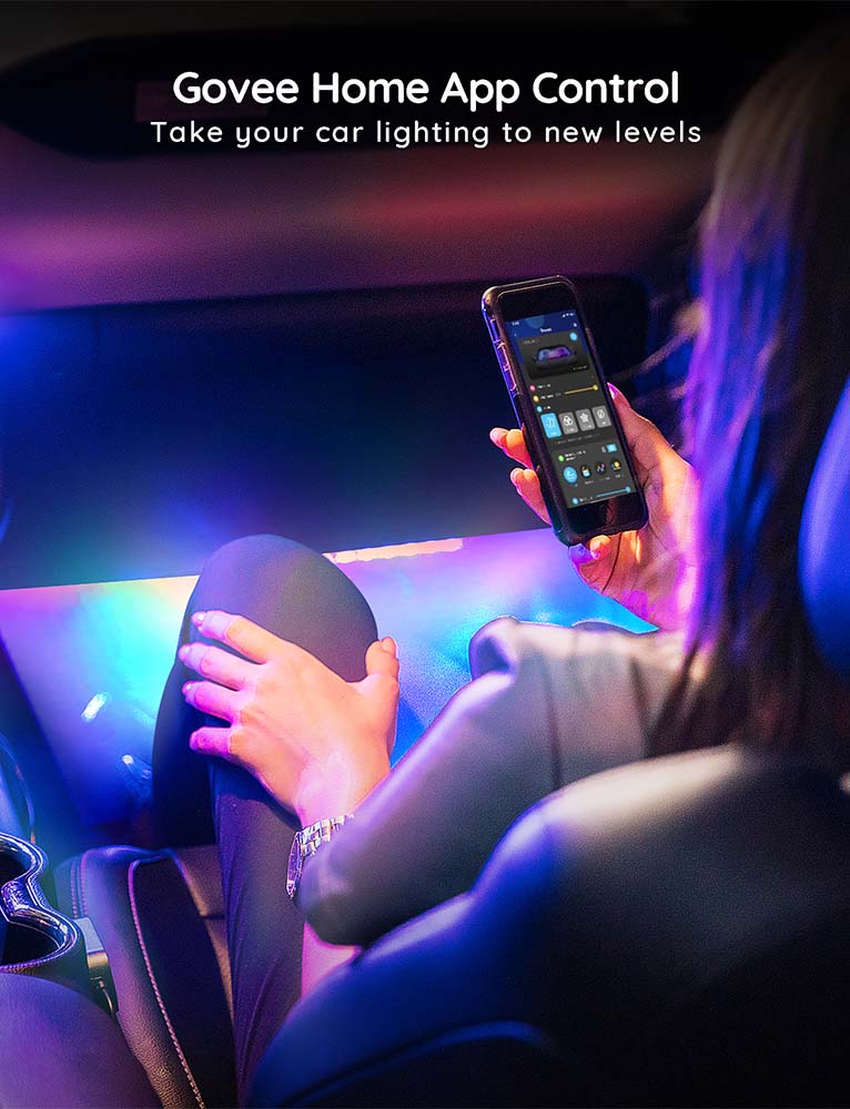 Govee RGBIC Car LED Strip Light - Image 2