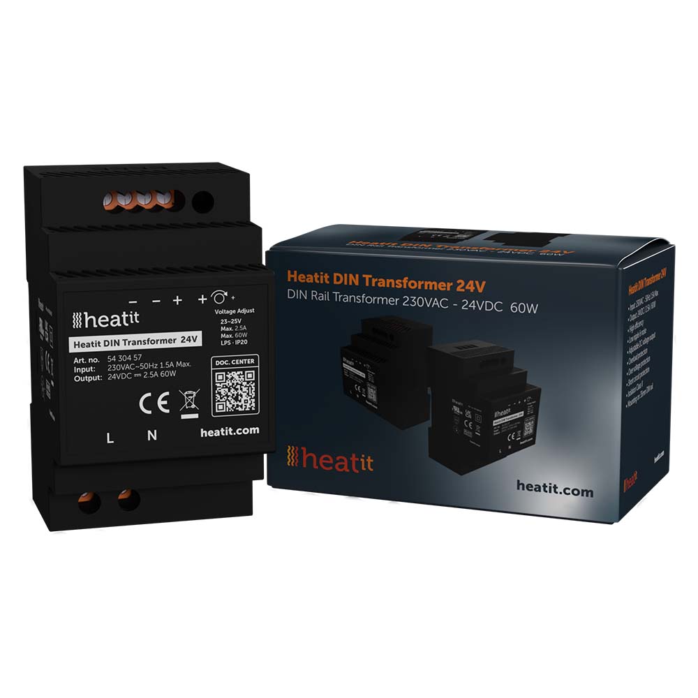 Heatit DIN Transformer 24V
