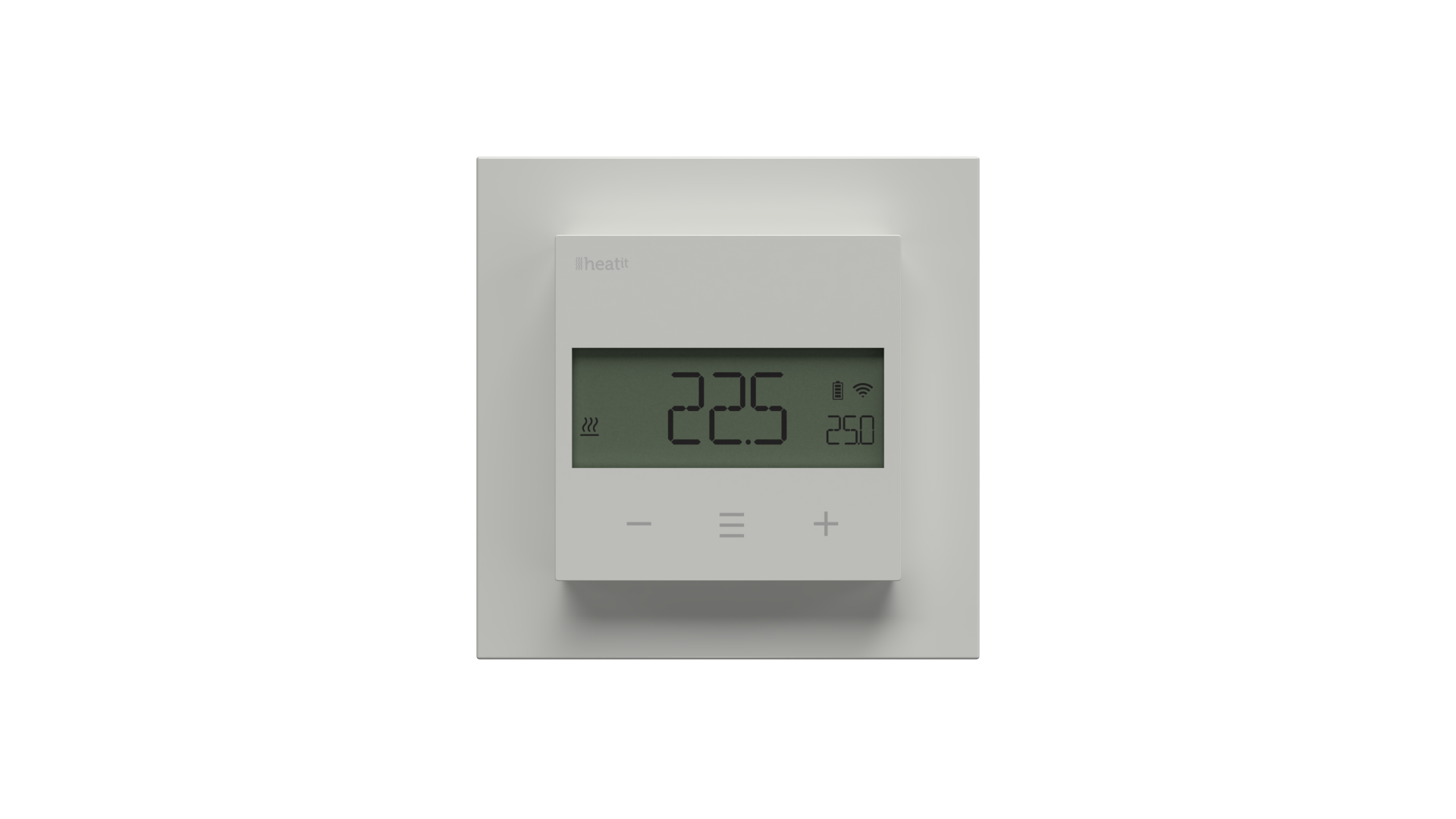 Датчик влажности Heatit Z-Temp3 thermostat battery - белый — изображение 9