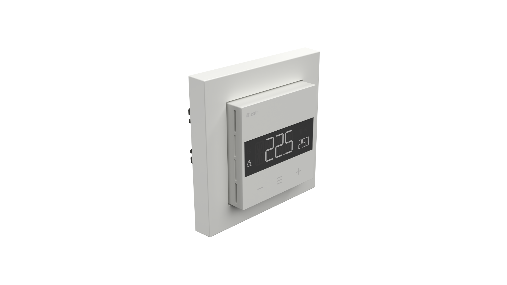 Heatit Z-TRM6 DC thermostat White RAL 9003 - Image 2
