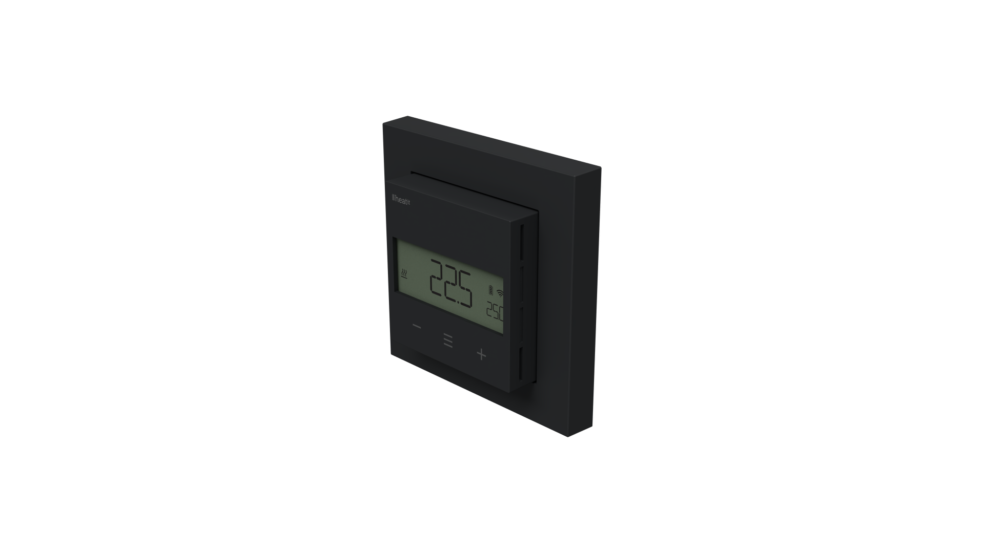 Heatit Z-Temp3 thermostat battery - black matt - Image 4