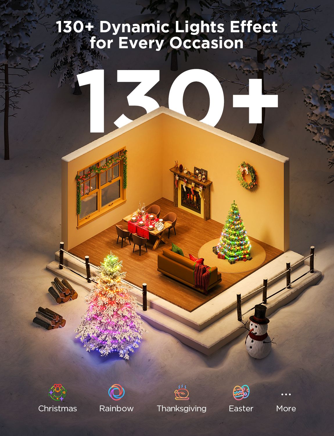 Govee Christmas String Lights 2 (20m) - Image 5