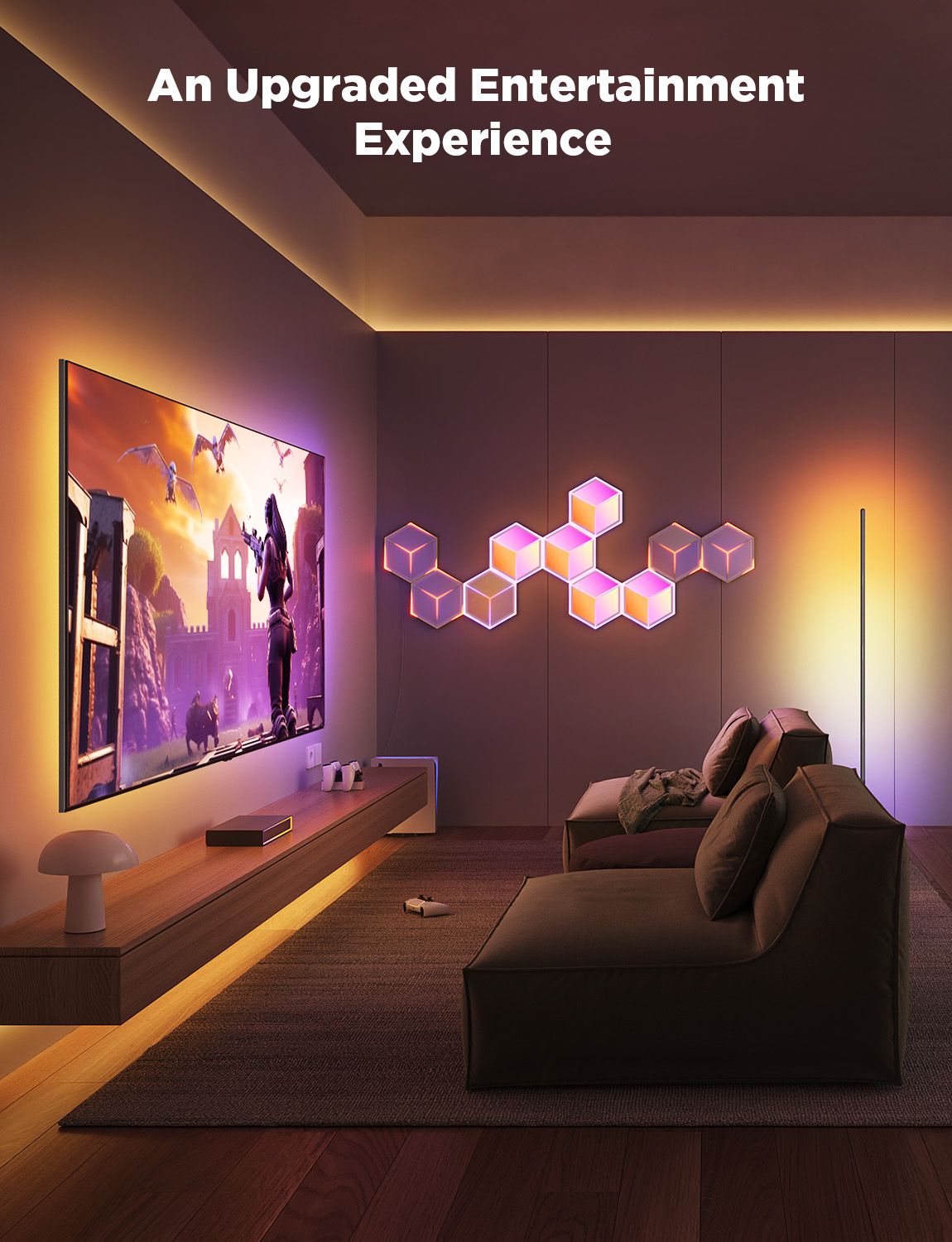Govee Glide Hexagon Light Panels Ultra (7-pack) - Image 6