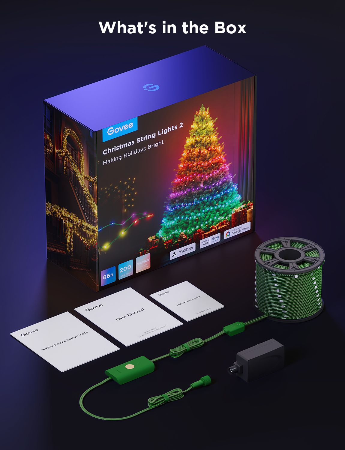 Govee Christmas String Lights 2 (20m) - Image 2