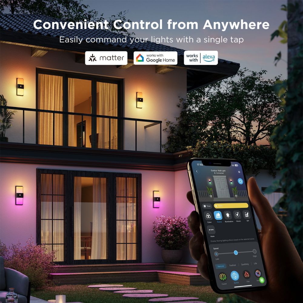 Govee Smart Outdoor Wall Light - Image 4