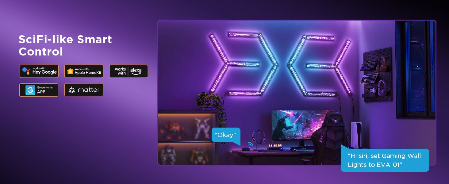 Govee Gaming Wall Lights - Image 8