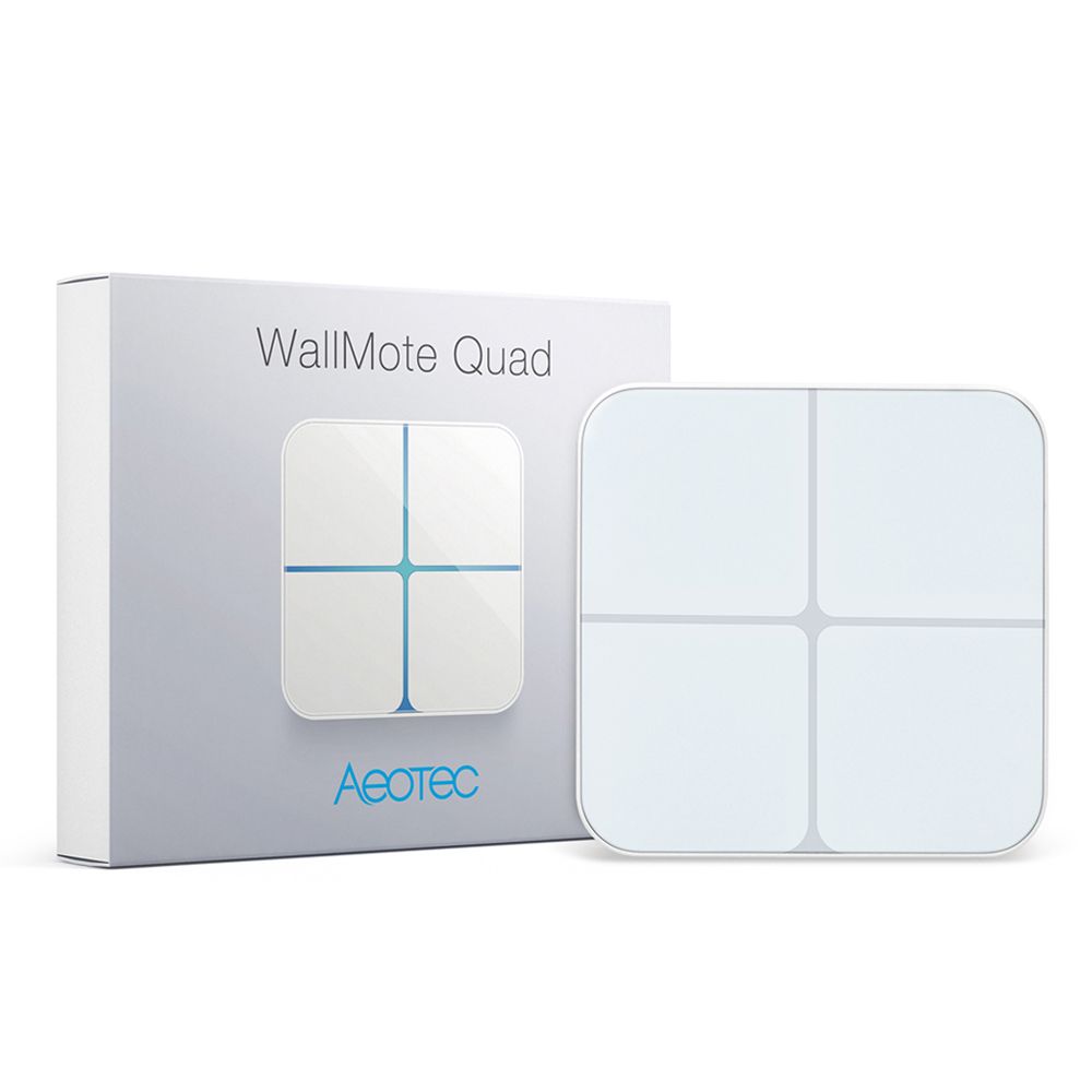Беспроводной выключатель Aeotec WallMote Quad