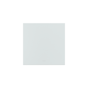 Akubela 1 Gang Key Switch - White