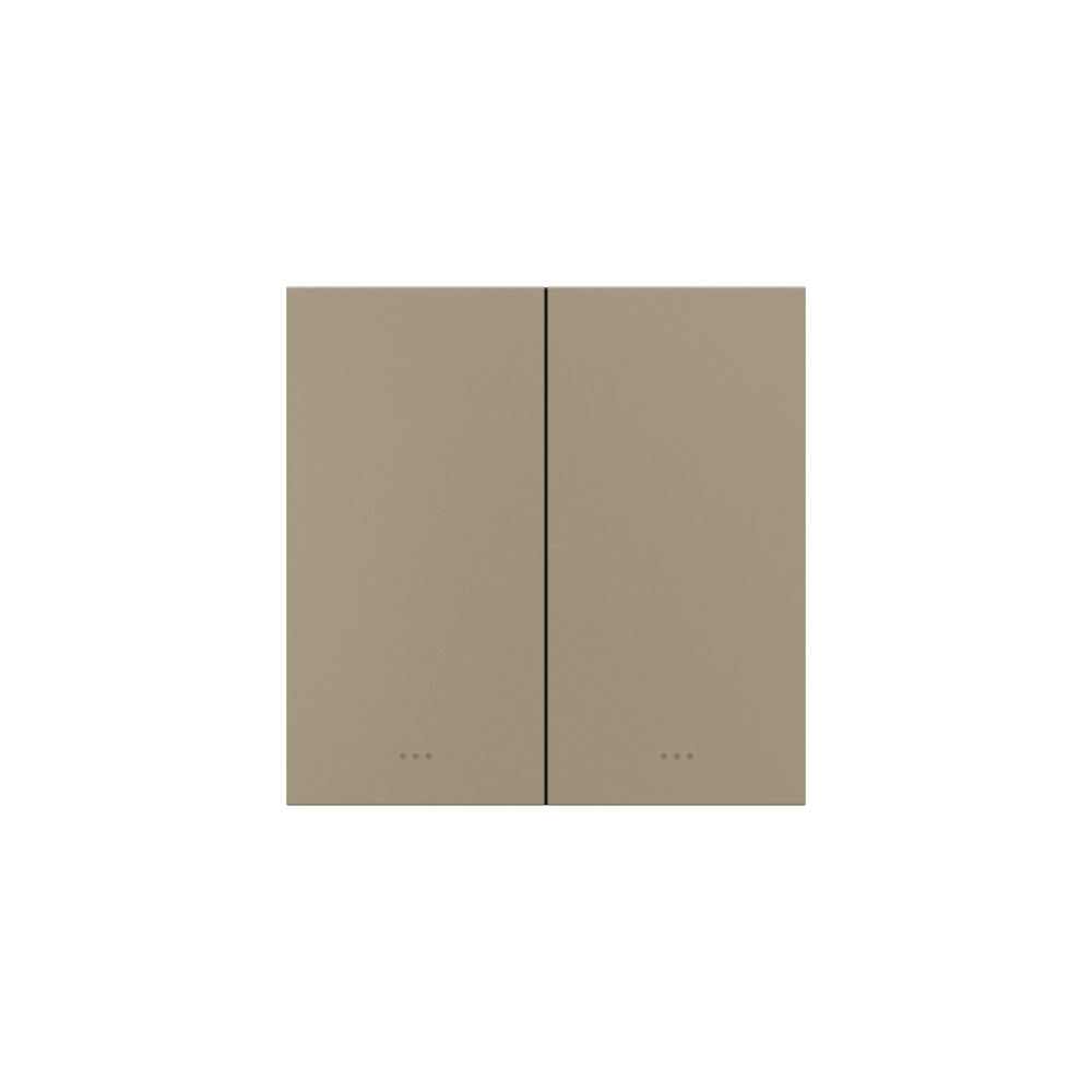 Умный хаб Akubela 2 Gang Key Switch - Gold