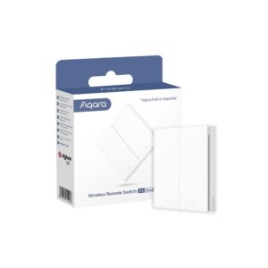 Aqara Wireless Remote Switch H1 (Double Rocker) - White