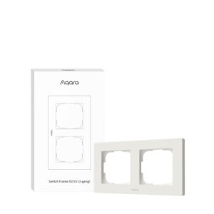 Aqara Switch Frame H2 EU 2-gang (белый)