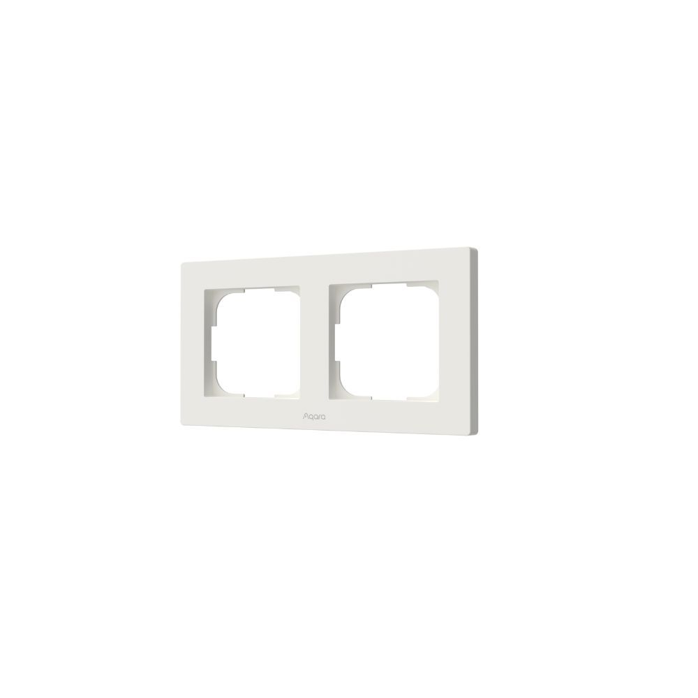 Aqara Switch Frame H2 EU 2-gang (White) - Image 2