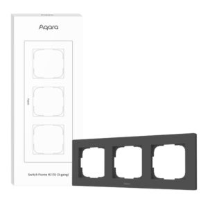 Aqara Switch Frame H2 EU 3-gang (Grey)