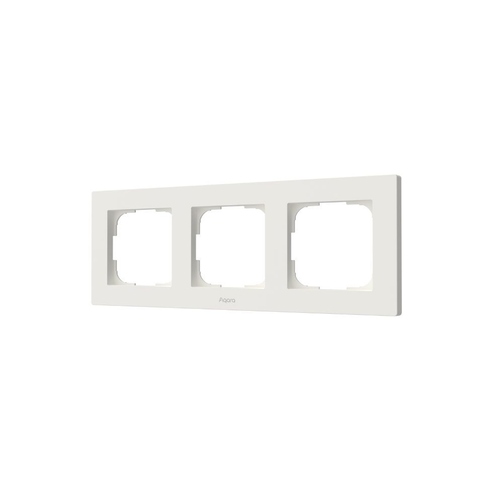 Aqara Switch Frame H2 EU 3-gang (White) - Image 2