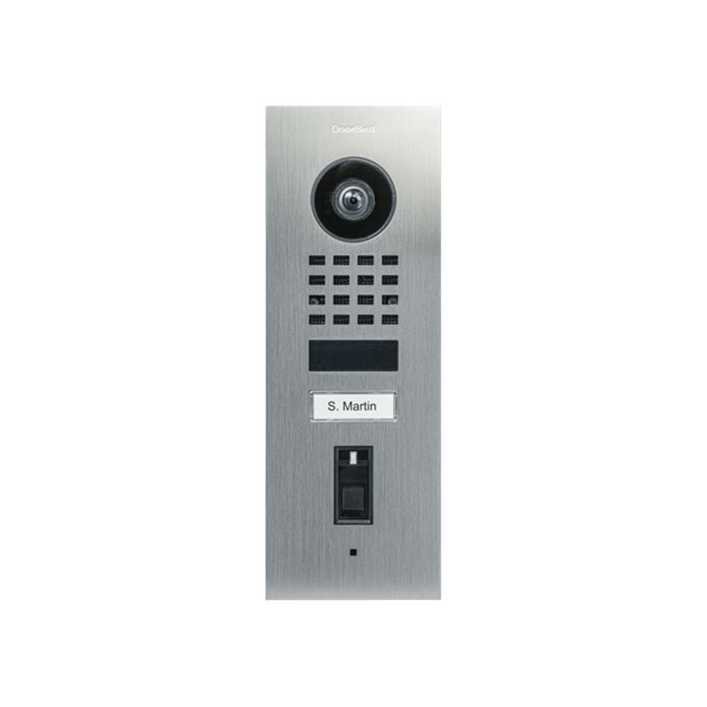Doorbird IP Video Door Station D1101FV Fingerprint 50 Flush-mount