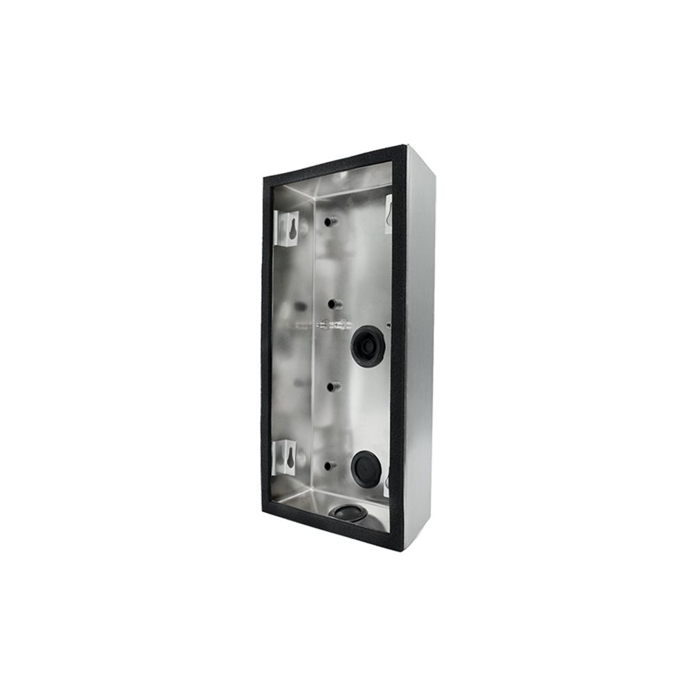 Doorbird D2X01V surface-mounting housing (backbox), stainless steel V4A, brushed