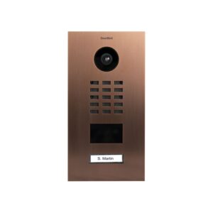 Домофон / дверной звонок Doorbird IP Video Door Station D2101V Бронзовый - (корпус для скрытого/накладного монтажа продаётся отдельно)