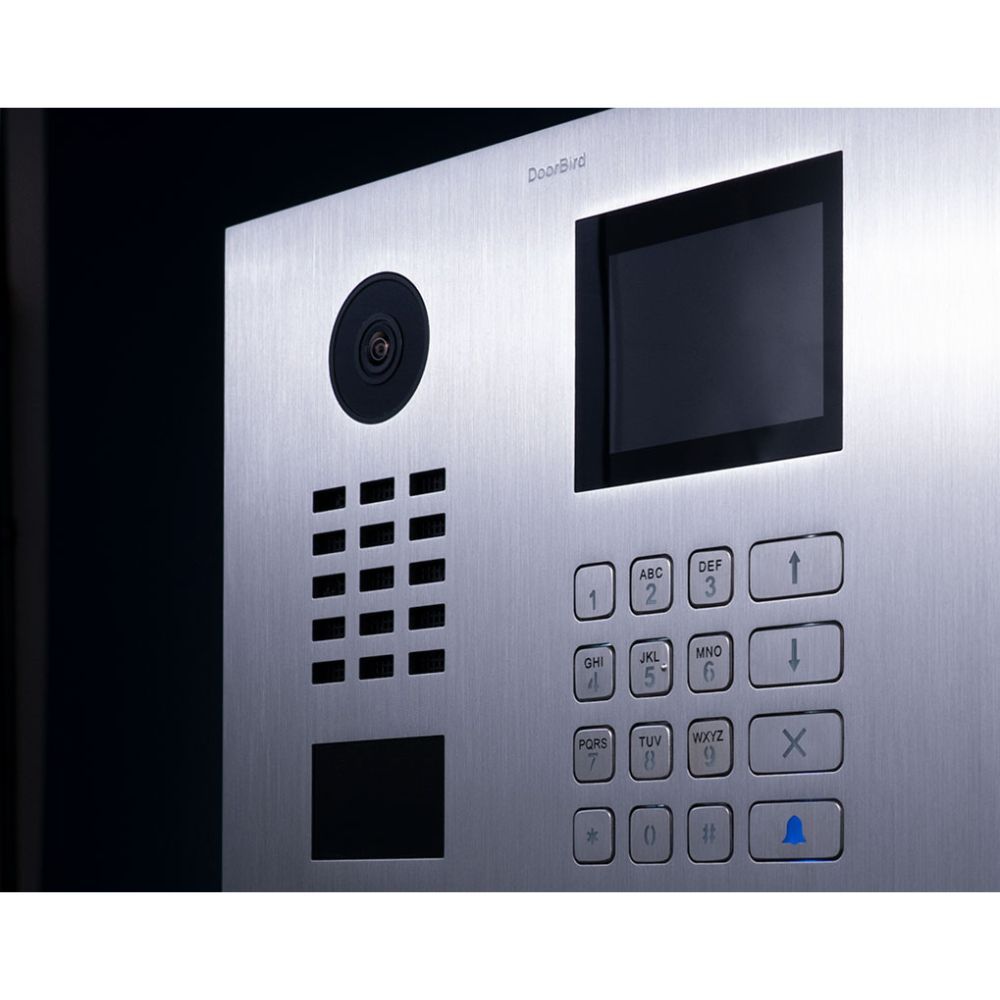 Doorbird D21DKH IP Video Intercom, stainless steel V2A, brushed (Surface-/flush-mounting housing sold separately) - Image 2