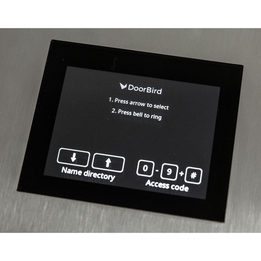 Doorbird D21DKH IP Video Intercom, stainless steel V2A, brushed (Surface-/flush-mounting housing sold separately) - Image 4
