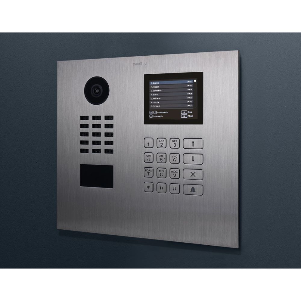 Doorbird D21DKH IP Video Intercom, stainless steel V2A, brushed (Surface-/flush-mounting housing sold separately) - Image 5