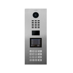 Домофон / дверной звонок Doorbird D21DKV IP Video Intercom, нержавеющая сталь V2A, щетка (корпус для накладного/скрытого монтажа продаётся отдельно)