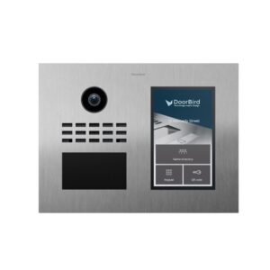 Домофон / дверной звонок Doorbird D31TDH IP Video Intercom, нержавеющая сталь V2A, щетка (корпус для накладного/скрытого монтажа продаётся отдельно)