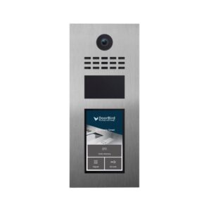 Doorbird D31TDV IP Video Intercom, нержавеющая сталь V2A, щетка (корпус для накладного/скрытого монтажа продаётся отдельно)
