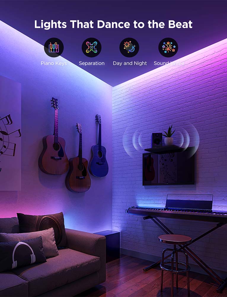 Светодиодная лента Govee Strip Light 2 Pro (5m) — изображение 9