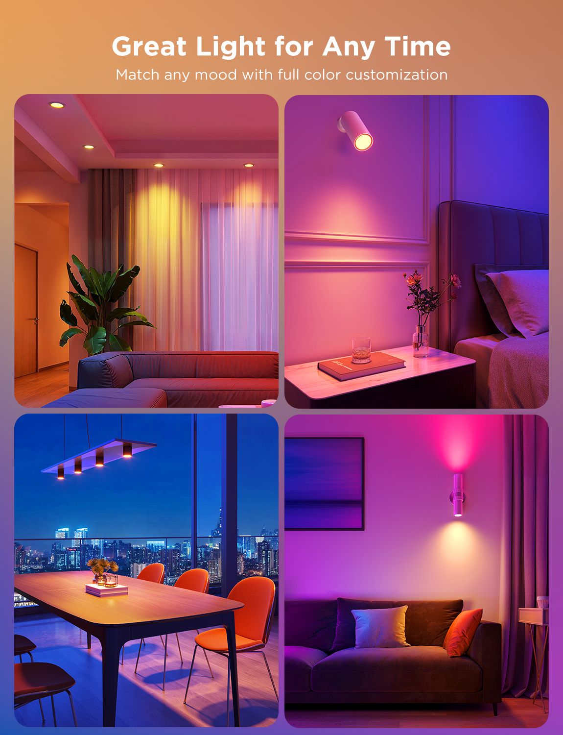 Govee RGBWW Smart LED Bulb GU10 (2-pack) - Image 5