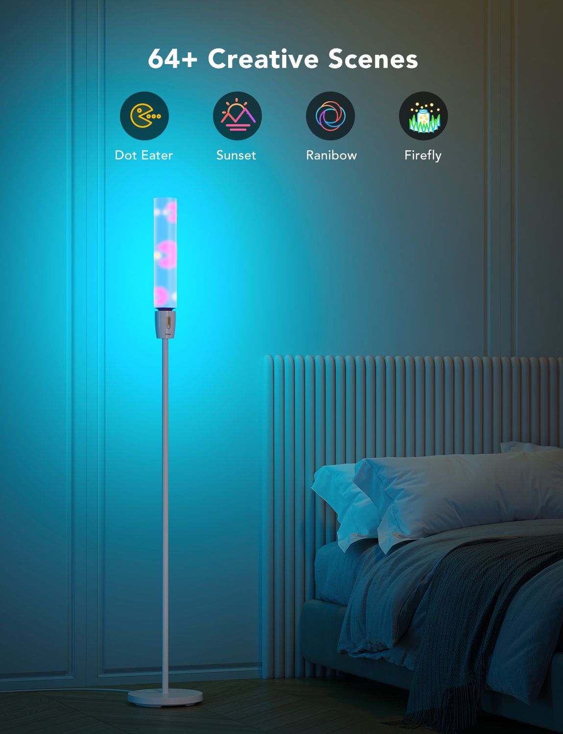 Govee RGBICWW Cylinder Floor Lamp - Image 6
