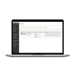 Nice Elan License for controllers enables the 4ch software-based NVR (send by e-mail)