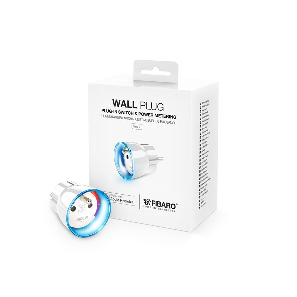 FIBARO Wall Plug Type E works with Apple HomeKit - Image 2