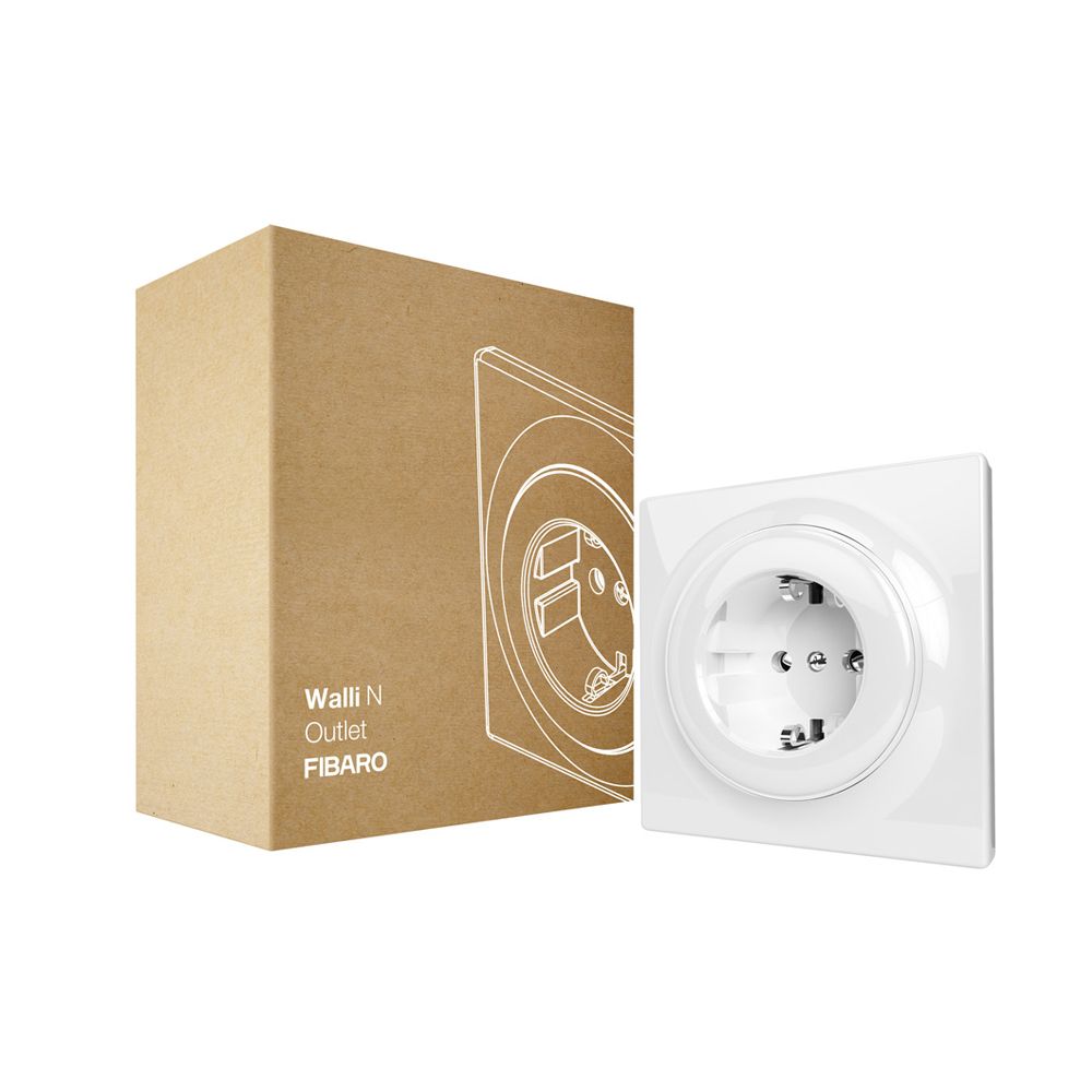 FIBARO Walli N Outlet type F White
