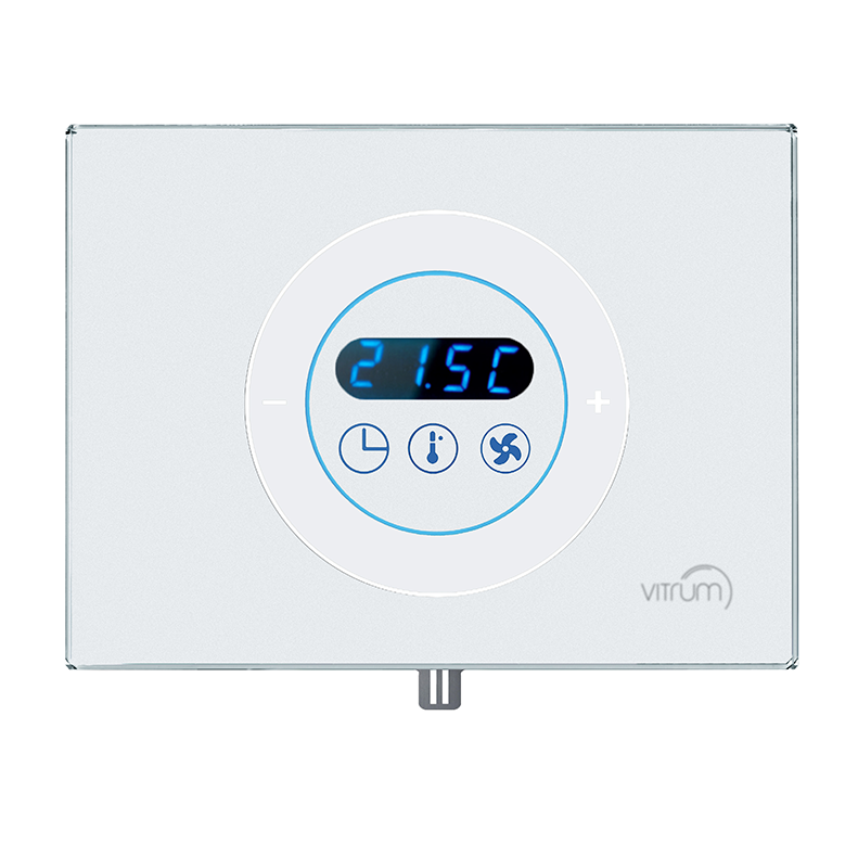 Vitrum EU Clima Control White Glass Etched